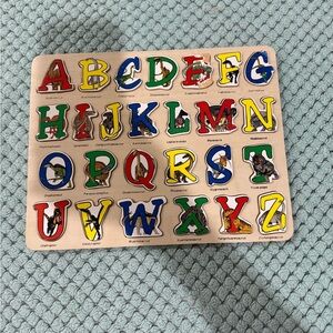 Vibrant Alphabet Learning Puzzle for Kids